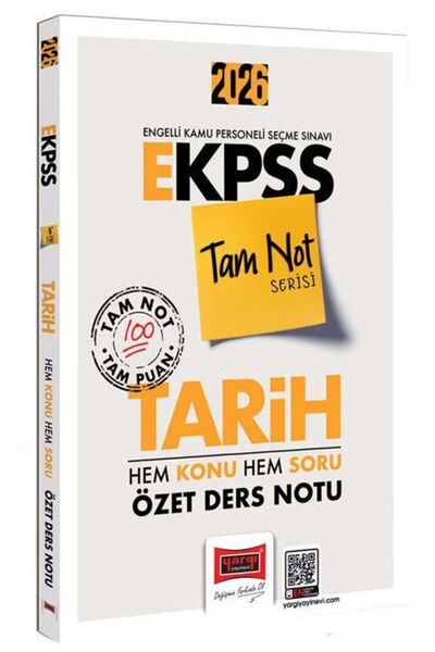 Yargı Yayınları Yargı 2026 EKPSS Vatandaşlık Hem Konu Hem Soru Özet Ders Notu...