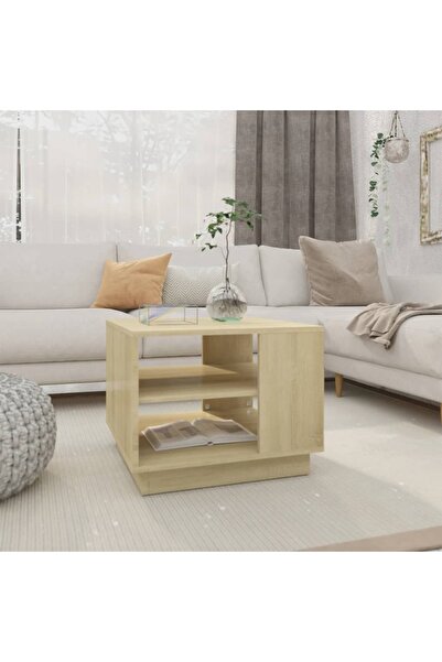 Concept Masă de cafea, stejar Sonoma, 55x55x43 cm, PAL