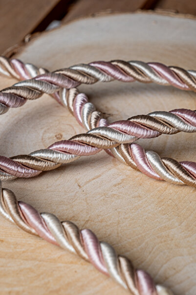 MEFAKS TEKSTİL 10 mm Örgü İpi Halat İpi – Bambu Kordon İp (1 Metre), Supla Ru...