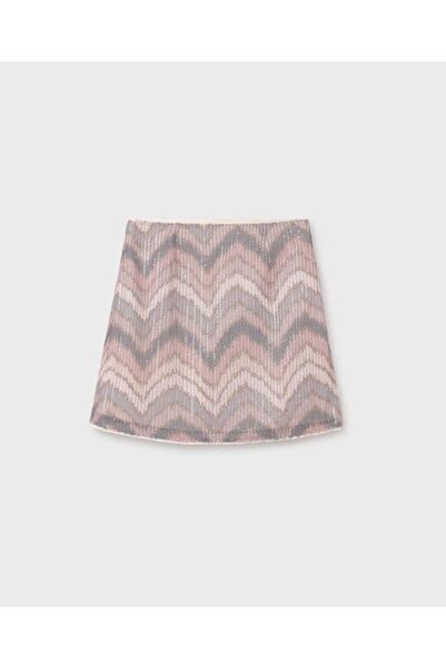 MAYORAL Kız Çocuk Pullu Etek Somon 7903