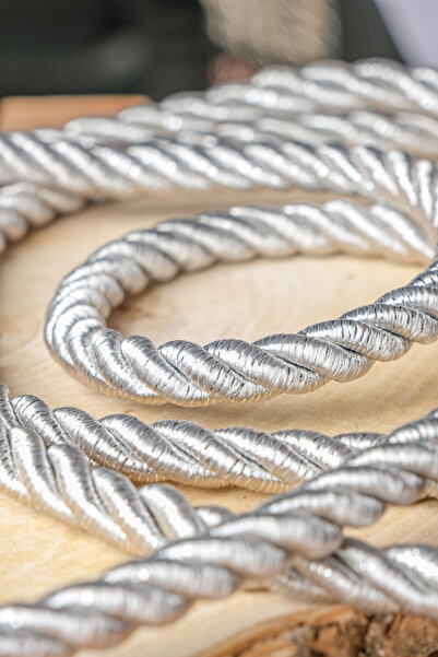 MEFAKS TEKSTİL 10 mm Örgü İpi Halat İpi – Bambu Kordon İp (1 Metre), Supla Ru...