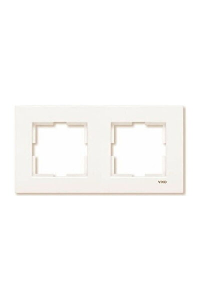 VİKO RAMĂ DUBLA KARRE CREMĂ