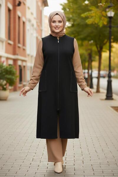 Alvina TAŞ BASKILI TRİKO YELEK 20471