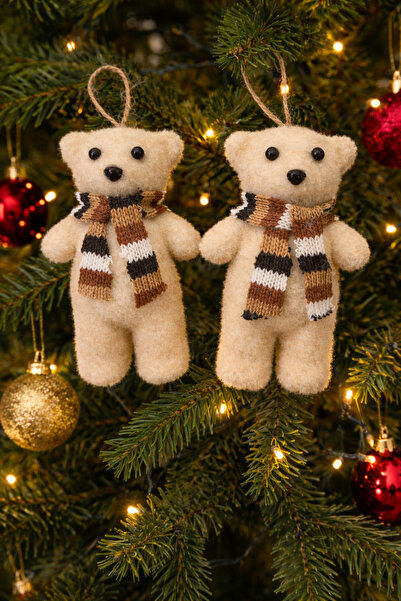 PARTİPORT ORNAMENT POM PADUCĂ, SET 2 BUCĂȚI, 11 CM