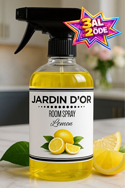 JARDIN D'OR Lemon Room Spray 500 ml Limon Oda Spreyi 8681529300530 Oda Kokusu