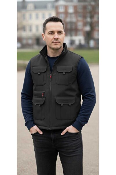 HAMİTOGULLARI Black Softjell Vest