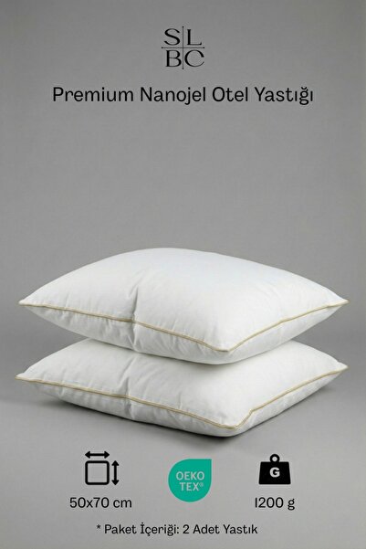 Salbace 2'li Premium Nano Jel Otel Yastığı