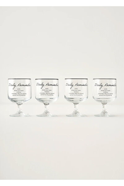 Bella Maison Комплект от 4 чаши Daily Reminder (300 мл)