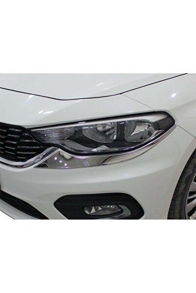 Fiat Egea Uyumlu Far Alt Çıtası 2 Parça Krom 2015 Ve Sonrası