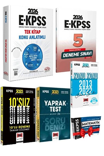 Editör Yayınevi 2026 Editör E Kpss Gygk Konu Anlatım Editör Ekpss Deneme Yapr...