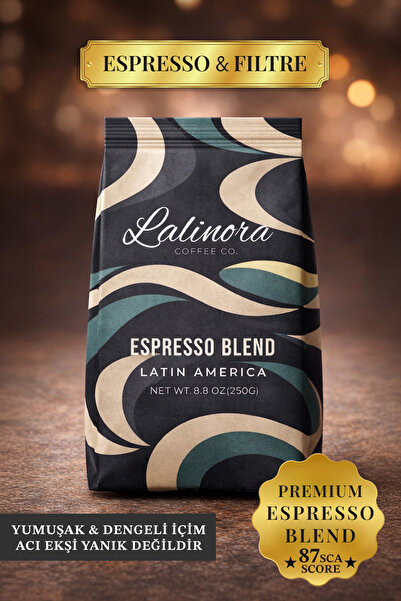 Lalinora Coffee Co -Espresso Blend Çekirdek Kahve – Latin America - Espresso ...