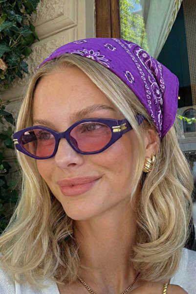 Eyesofia Mila Kadın Pastel Mor Güneş Gözlüğü