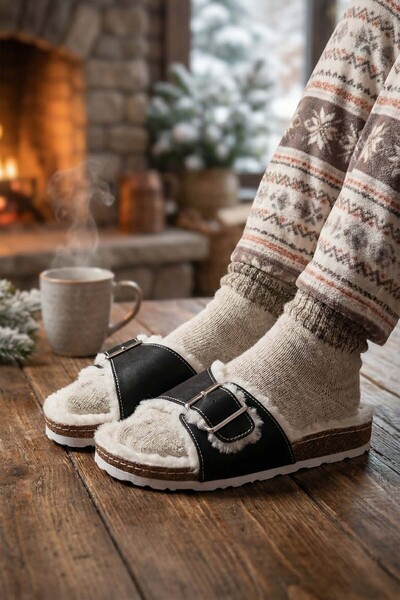 Paleng Gezer Mantar Taban Kadın Terlik