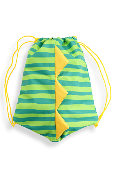 Denokids Αγορίστικη τσάντα παραλίας αδιάβροχη τσάντα πλάτης με σχέδιο κροκόδε...