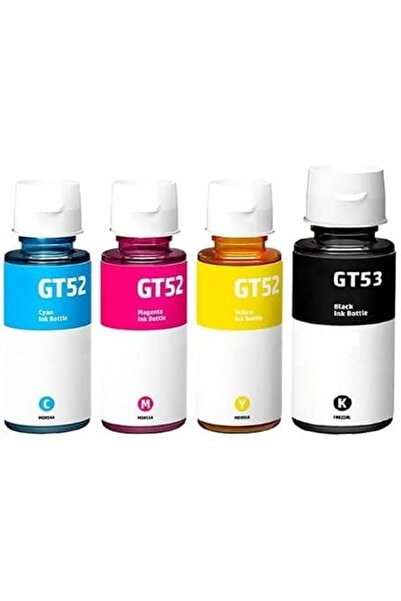 HP Gt53xl 2nd32a Siyah ve Renkli MUADİL Mürekkep Kartuşu Gt53xl