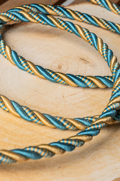 MEFAKS TEKSTİL 10 mm Örgü İpi Halat İpi – Bambu Kordon İp (1 Metre), Supla Ru...