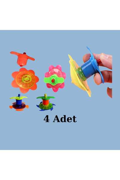 Nostaljik Lezzetler Kurmalı Topaç Çiçek Model (4 Adet)