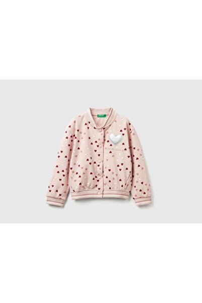 United Colors of Benetton KIZ BEBEK 3YCMG5040 BOMBER SWEATSHIRT