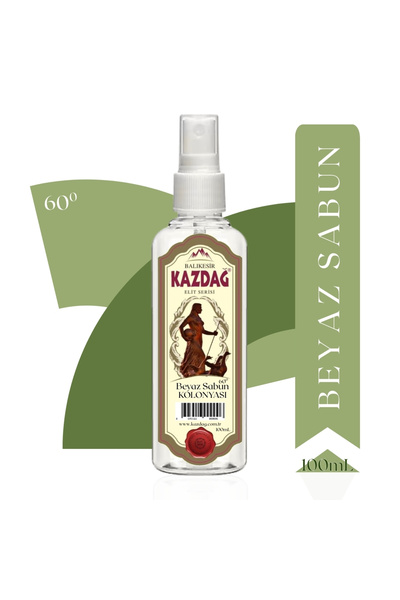 KAZDAĞ Beyaz Sabun Kolonyası - Ufak Sprey Pet