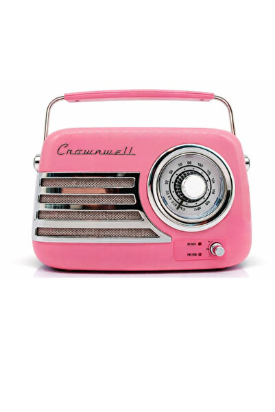 crownwel Retro Tasarımlı Bluetooth FM Radyo Havana