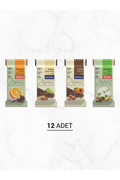 Zbarz Yulaflı Bar Slim & Active Karışık Kutu | 12 Adet