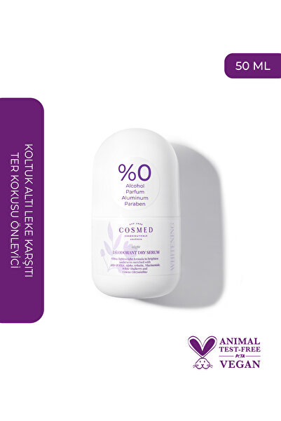 COSMED Koltukaltı Leke Karşıtı - Ter Kokusu Önleyici Deodorant/DEODORANT DRY ...