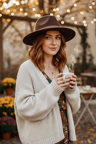 Külah Мъжка бомбета, кафе