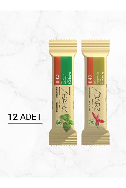 Zbarz Chill Fesleğen & Kırmızı Biber Karışık Kutu (12 ADET)
