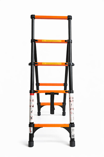CARDİLİFE 1.4 mt Ev Tipi Teleskopik Çelik Merdiven