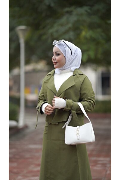 Esre Store 0142 - Тренч з капюшоном, хакі