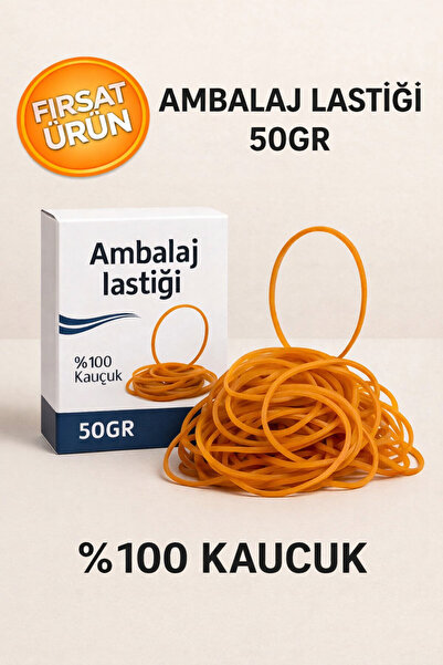 ANI OFİS KIRTASİYE A K Packaging Rubber 100% Rubber 50 Gr Box Durable and Fle...