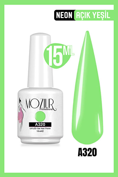 MOZIUR Kalıcı Oje Uv Led A320 (NEON SERİSİ) 15ml