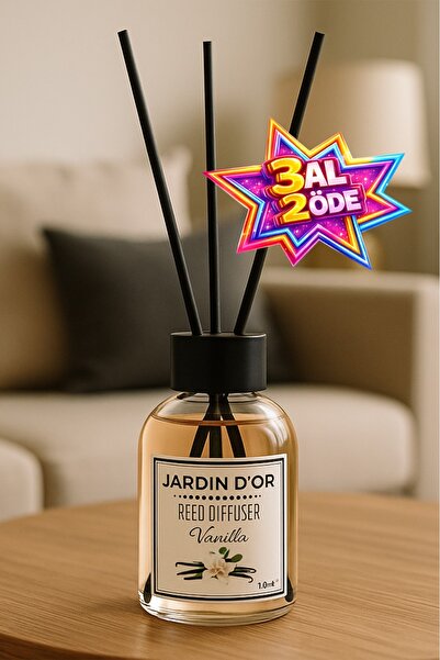 JARDIN D'OR Vanilla Reed Diffuser Vanilya Çubuklu Oda Kokusu 110 Ml 868152930...