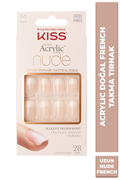 Kiss Acrylic Doğal Yapıştırıcılı Takma Tırnak Ombre
