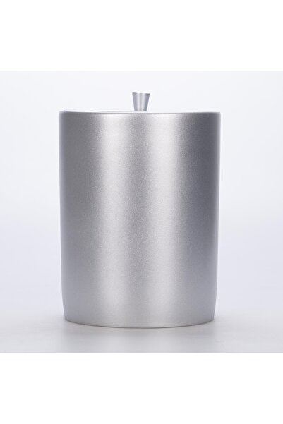 Selim Victoria Silver Trash Can