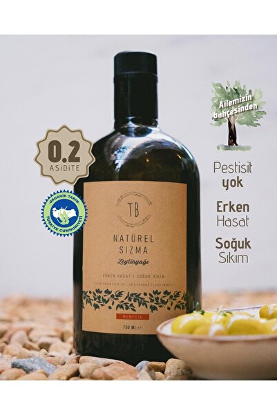 TB Olives 750 ml MEMECİK ERKEN HASAT SOĞUK SIKIM ZEYTİNYAĞI