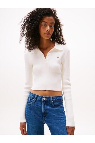 Tommy Hilfiger TJW ESSENTIAL POLO LS SWEATER