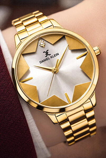 Daniel Klein Kadın Kol Saati Gold Renk Çelik Kordon&kasa Dke.1.110140-2 Sddk081
