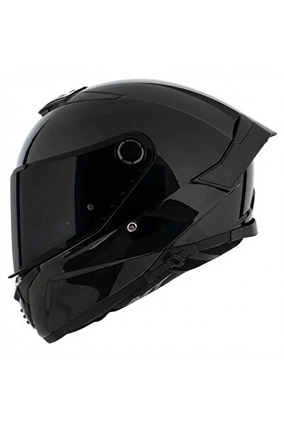 MT Helmets Thunder 4 Gloss Black Kask ŞEFFAF VİZÖRLÜ