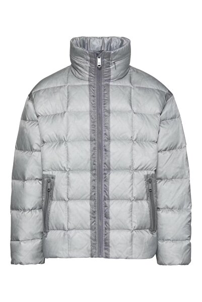 Calvin Klein Ls Ripstop Mock Neck Puffer Jacket