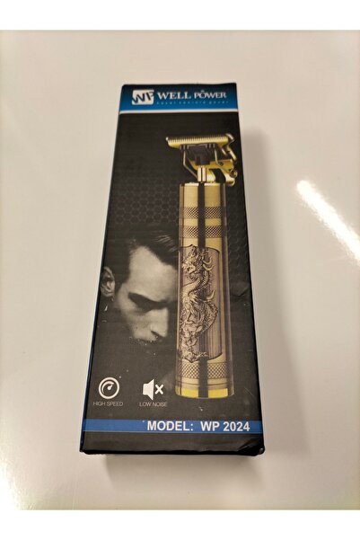 WELL POWER Metal Tıraş Makinesi Saç Sakal Lazer Epilasyon Öncesi Kol Bacak Ya...