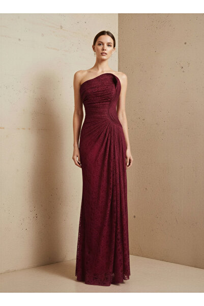 MAXXE 6147DAN LEZ DANTEL ELBİSE