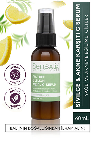 Sensatia Botanicals C Vitaminli Nemlendirici Doğal Gündüz Serumu 60ml - Kakad...