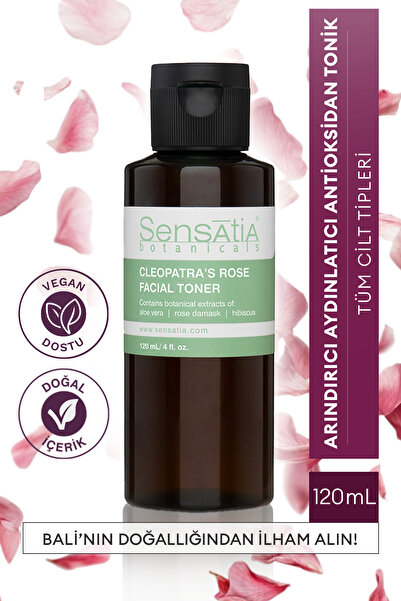 Sensatia Botanicals Aydınlatıcı Sıkılaştırıcı Alkolsüz Doğal Tonik - Cilt Ton...