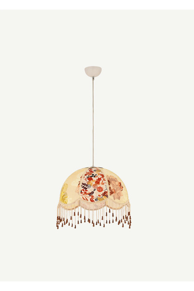 Bella Maison Tahlia Boncuklu Sarkıt Avize (35x80 cm)