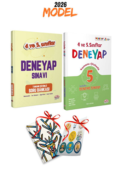 Editör Yayınevi 2026 4. ve 5. Sınıflar DENEYAP Teknoloji Atölyeleri Sınavı So...