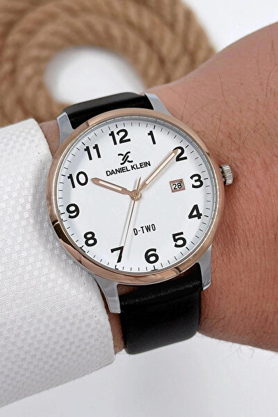 Daniel Klein Takvimli Deri Kordon Erkek Kol Saati