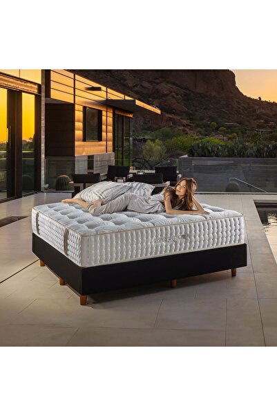 Yatsan King Koil Montpellier Visco Jel İpek Dolgu Hybrid Yatak