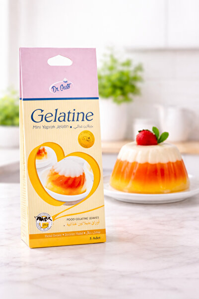 melt pastry & kitchen Yaprak Jelatin 5'li