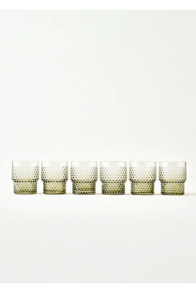 Bella Maison Set de pahare Bubble 6 piese verde (350 cc)